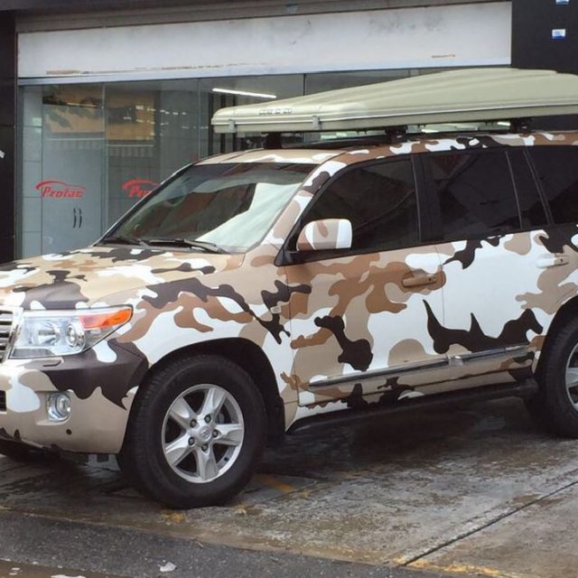 Araç Kamuflaj kaplama (camouflage)